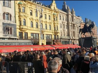 Distribution of cod organized by the City of Zagreb