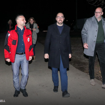 Mayor Tomislav Tomašević visited the homeless at the shelter in Kosnica on New Year's Eve