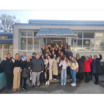 Studenti socijalne gerontologije Univerze Alma Mater Europaea (Maribor) u obilasku pružatelja socijalnih usluga Grada Zagreba