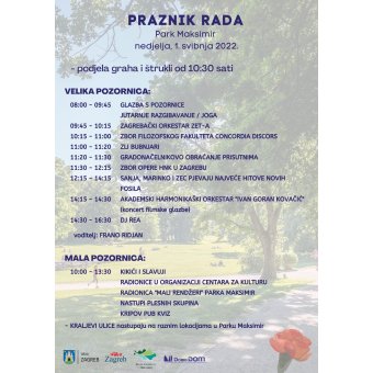 Celebrating Labor Day in Maksimir Park
